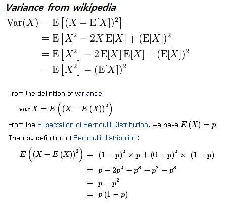 probability - How to understand the variance formula? - Mathematics ...