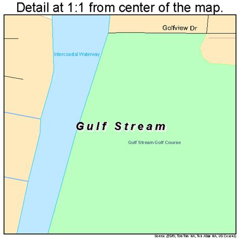 Gulf Stream Florida Street Map 1228275