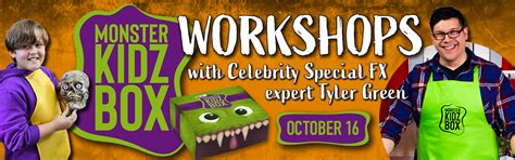 Monster Kidz Box Workshops Connecticut Science Center