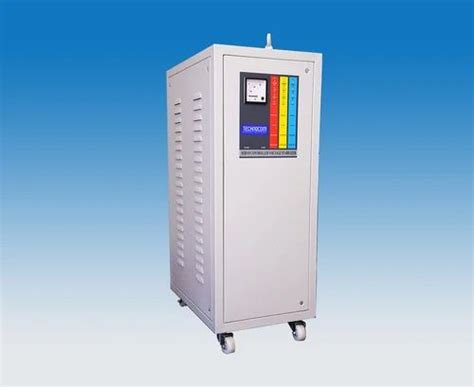 Kva Three Phase Air Cooled Servo Stabilizers For Industrial At Rs