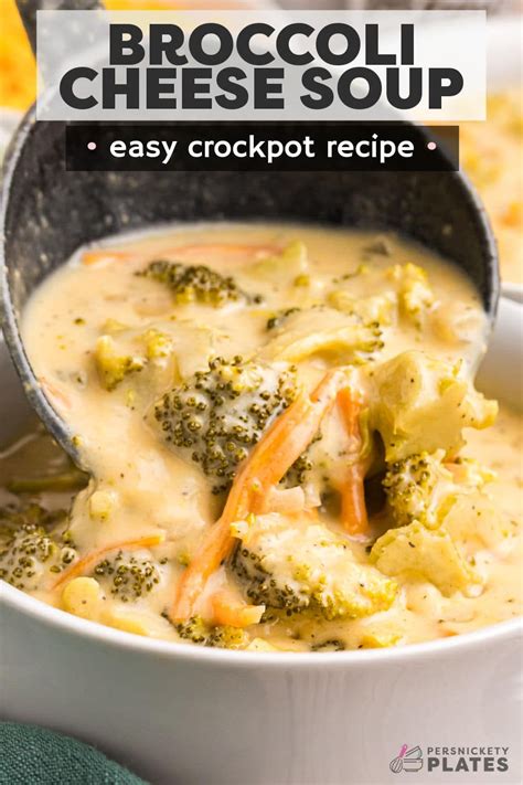 Slow Cooker Broccoli Cheese Soup Artofit