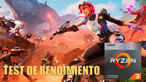 Rendimiento Fortnite Cap Tulo Temporada Ryzen G Gb Ram