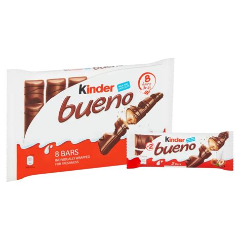 Buy Kinder Bueno Wafer Twin Bars Chocolate Gift Pack Milk Chocolate