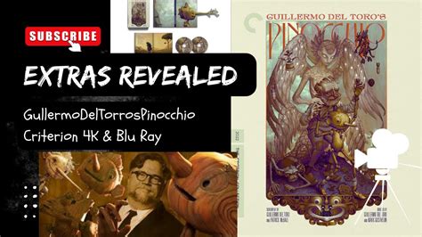 Guillermo Del Torros PINOCCHIO Criterion 4k Blu Ray EXTRAS