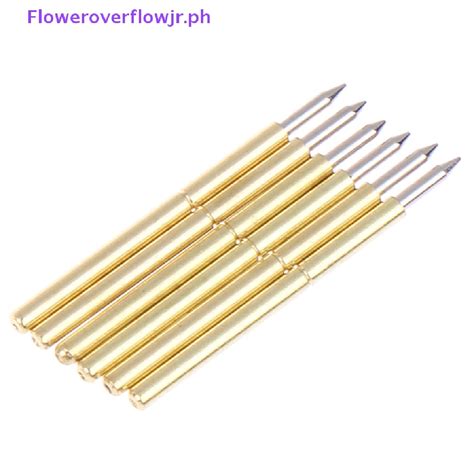 SSF 100PCS Dia 1 02MM Length 15 85MM Spring Test Probe Pogo Pin Tool