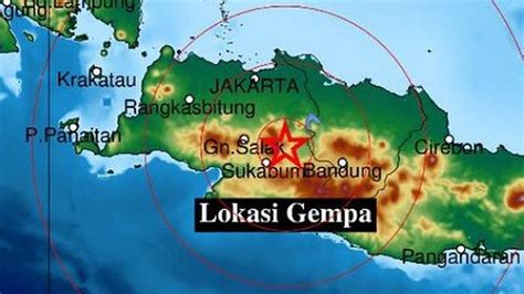 Gempa Terkini Di Jawa Barat Guncang Cianjur Sore Ini Pusat Gempa Di