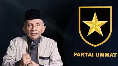 Partai Ummat Besutan Amien Rais Diprediksi Bikin Kejutan dan Lolos ...