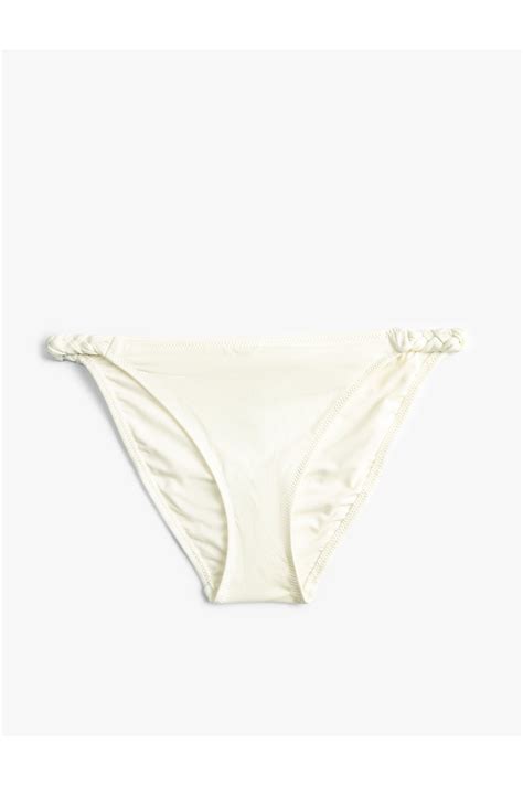 Koton Brazilian Bikini Altı Normal Bel Yanları Örgü Detaylı Fiyatı Yorumları Trendyol