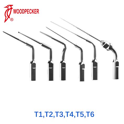 Woodpecker Dr Talals Endodontic Ultrasonic Tips T1t2t3t4t5t6 Set