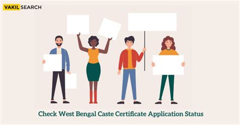 Sc St Obc Caste Certificate Status Check In West Bengal