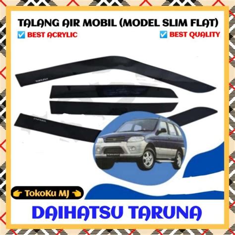 Promo Talang Air Mobil Taruna Model Flat Slim Pintu Full Set Diskon