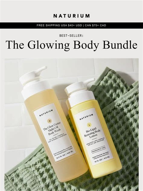 Naturium Our Best Selling Body Bundle Milled