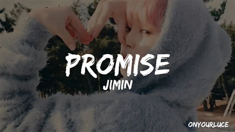 Jimin Bts Promise Easy Lyrics Youtube Music