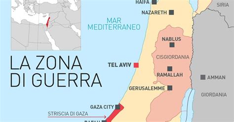 Dal Valico Di Rafah Al Kibbutz Di Be Eri La Mappa Del Conflitto