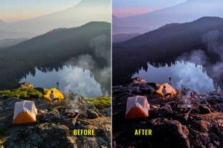 15 Mystic Landscapes Lightroom Preset Graphic By ZHidayat Creative