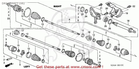 44310SDBA00 Joint Inboard Honda Buy The 44310 SDB A00 At CMSNL