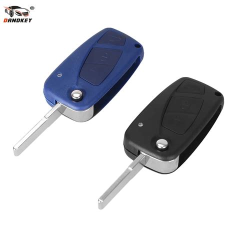 DANDKEY 5ps Lot Remote Key Shell For Fiat Punto Ducato Stilo Panda Idea