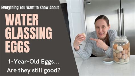 How to WATER GLASS EGGS: PRESERVE YOUR EGGS FOR WINTER by water