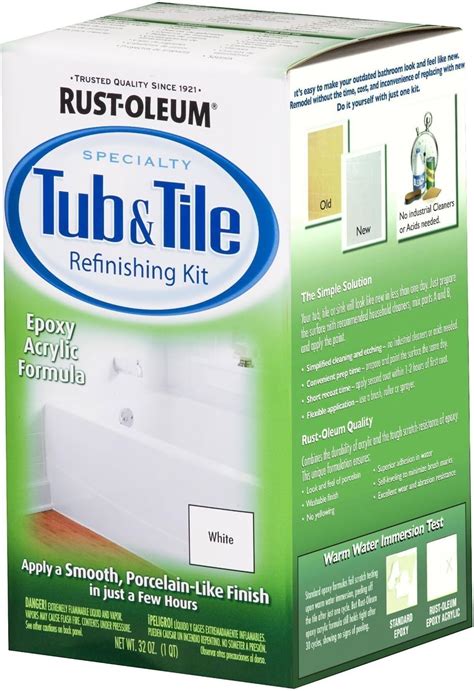 Ekopel Roll On Bathtub Refinishing Kit Made In The USA Easy 2 Coat