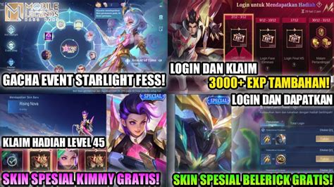 Gacha Event Starlight Fess Klaim Exp Pass Tambahan Klaim Skin