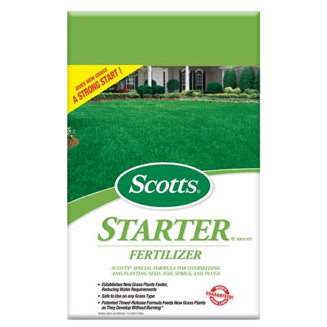 Shop Scotts Starter Lawn Fertilizer at Lowes.com