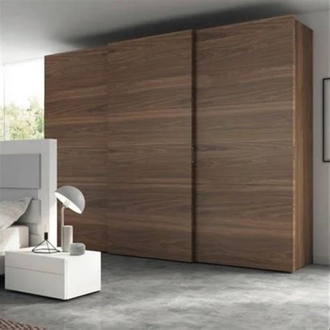 Bedroom Interior Hinged Door Laminated Plywood Wardrobe Designing