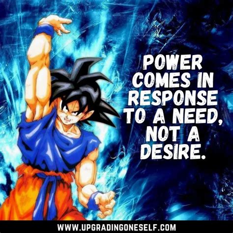 Top 15 Quotes From Goku With Power Backed Motivation