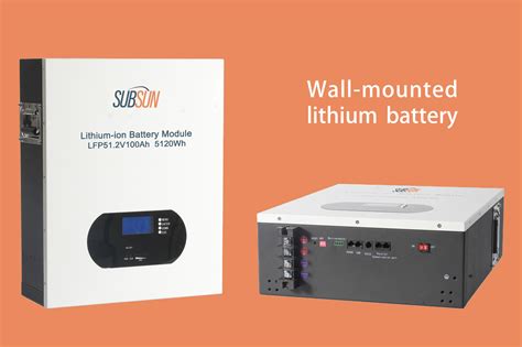 Wall Mounted Lithium Battery Subsun