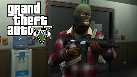 Bank Robbery Gta V 1st Mission VC Gaming YouTube