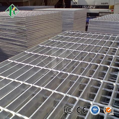 Kaiheng Steel Bar Grating Manufacturers Hot Dip Galvanized Metal Steel