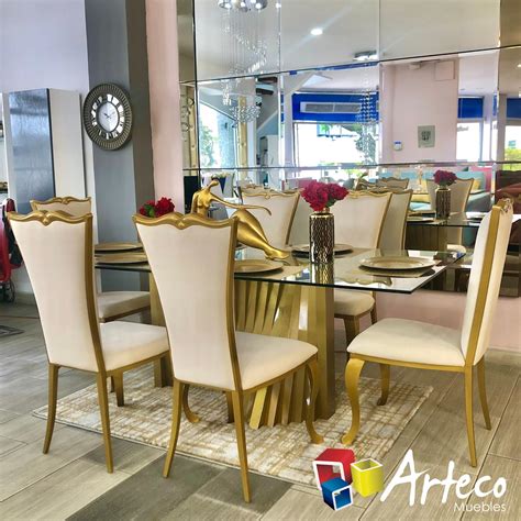 Comedor CT02 Dorado Muebles Arteco