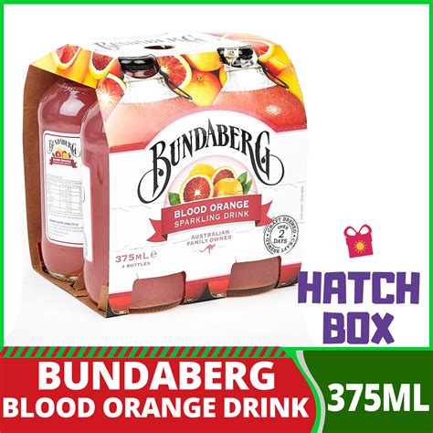Bundaberg Blood Orange Sparkling Drink 4 X 375 Ml Lazada Ph