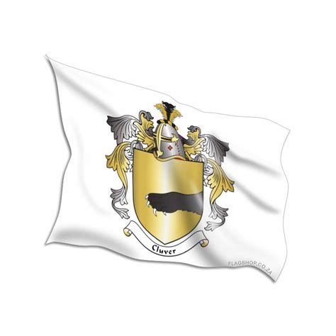 Buy Cluver Coat Of Arms Flags Online • Flag Shop Size 90 X 60cm Storm