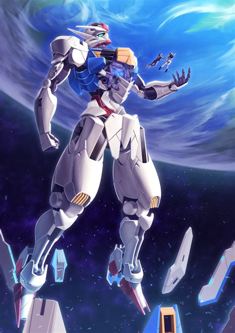 The Big Imageboard Tbib 1girl 1other Absurdres Bit Gundam Earth