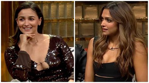 Koffee With Karan Season 8 Alia Bhatt Calls Deepika Padukone Her