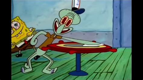 Look Mr Krabs Clean Floors Youtube