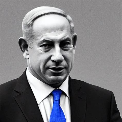 Portrait Of Benjamin Netanyahu Dithering Stable Diffusion OpenArt