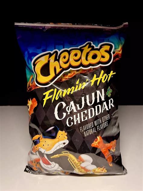 New Limited Edition Cheetos Flamin Hot Cajun Cheddar Cheese Crunch