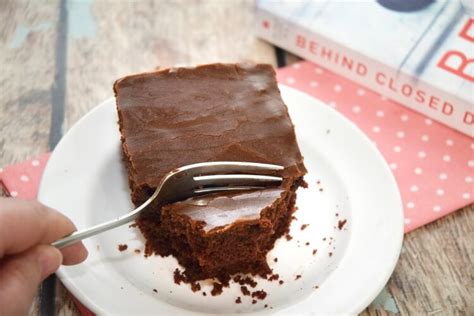Behind Closed Doors With Old Fashioned Fudge Cake The Tiptoe Fairy