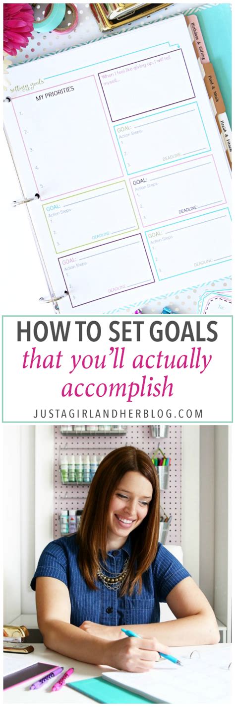 Set Goals That Youll Actually Accomplish This Post Teaches You How