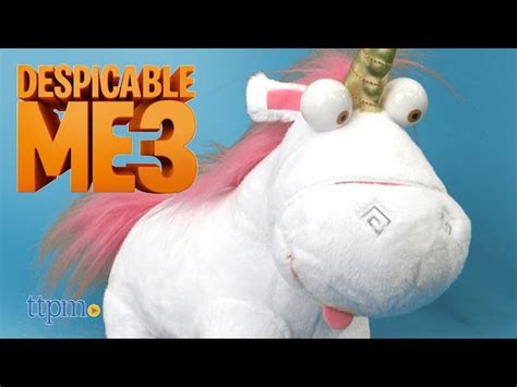 Fluffy Unicorn Despicable Me Toy