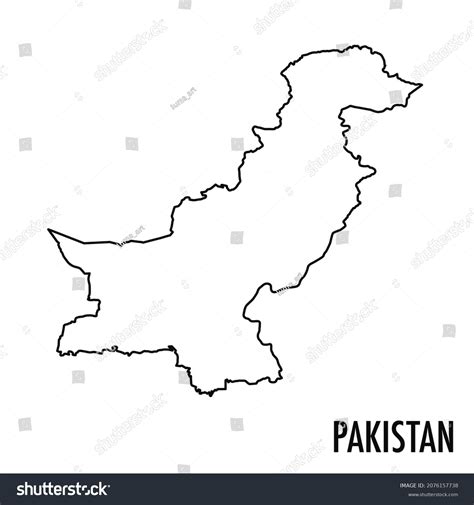 1081 Pakistan Map Drawing Images Stock Photos And Vectors Shutterstock
