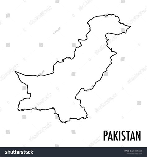 1,081 Pakistan map drawing Images, Stock Photos & Vectors | Shutterstock