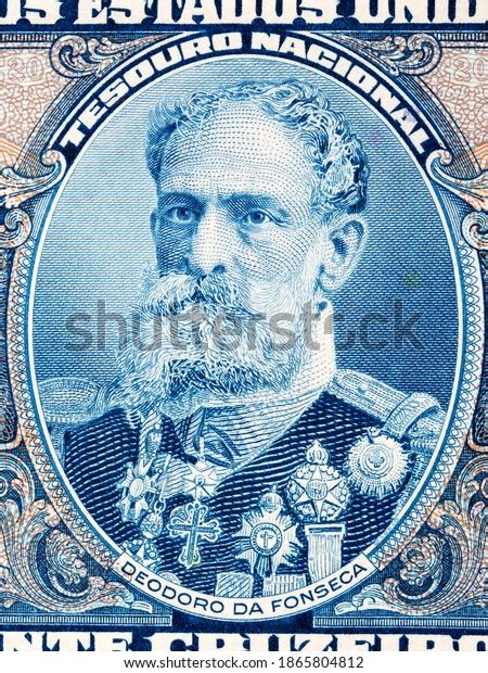 Manuel Deodoro Da Fonseca Portrait Old Stock Photo 1865804812