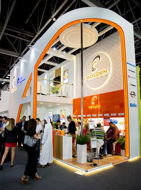 Golden Falcon Gulfood Manufacturing 2017 Exhibition Stand Servcies