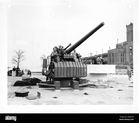 Photograph of Manned Turret Gun Stock Photo - Alamy