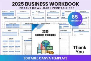 Business Workbook For Canva Kdp Grafik Von Shumaya Creative Fabrica