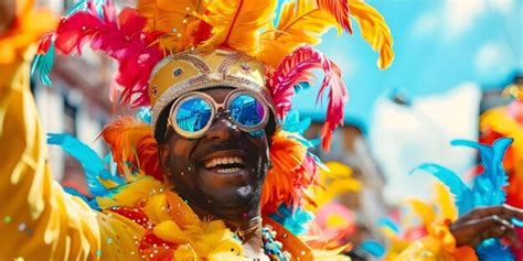 Premium Photo Vibrant Carnival In Barranquilla Colombia A Celebration