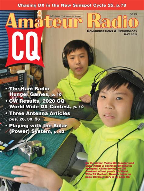 CQ Amateur Radio May 2021 Digital DiscountMags