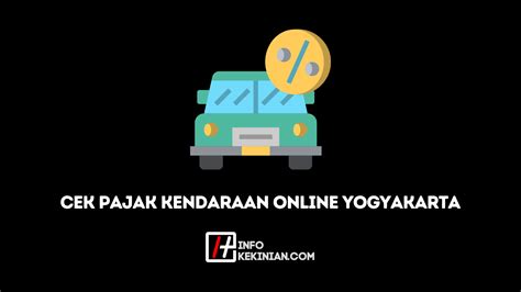 Cek Pajak Kendaraan Online Yogyakarta